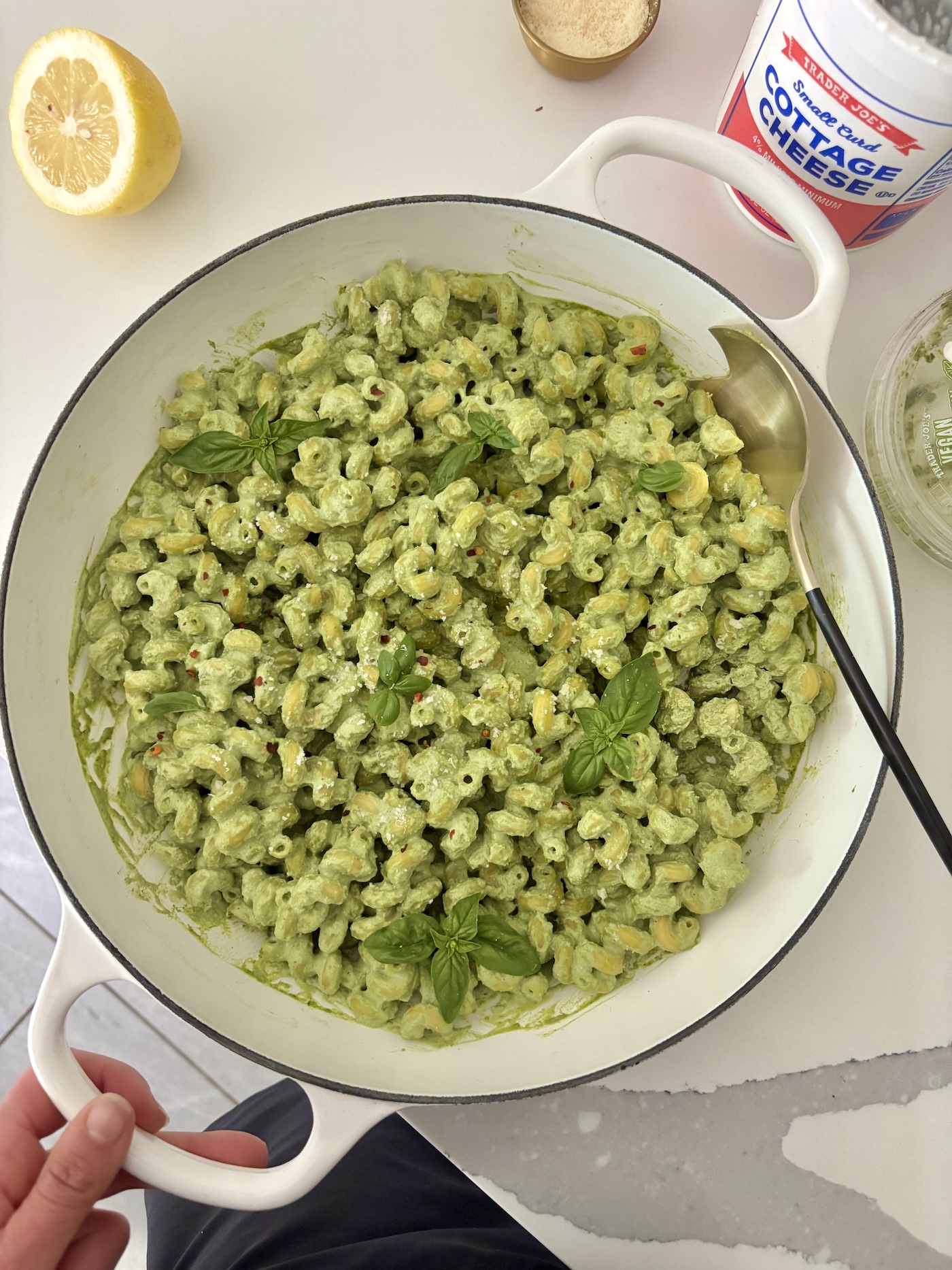 pesto pasta