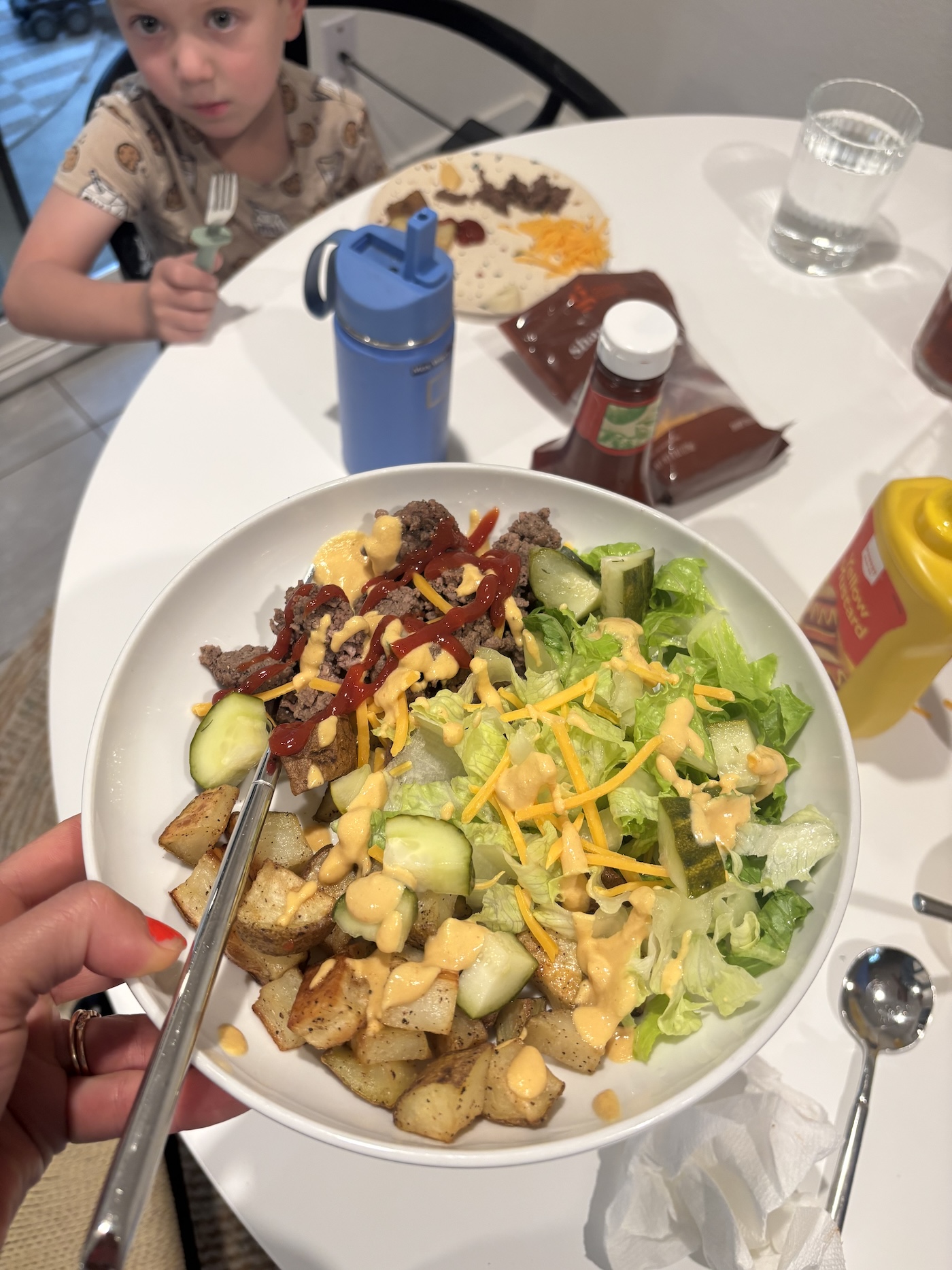 burger bowls