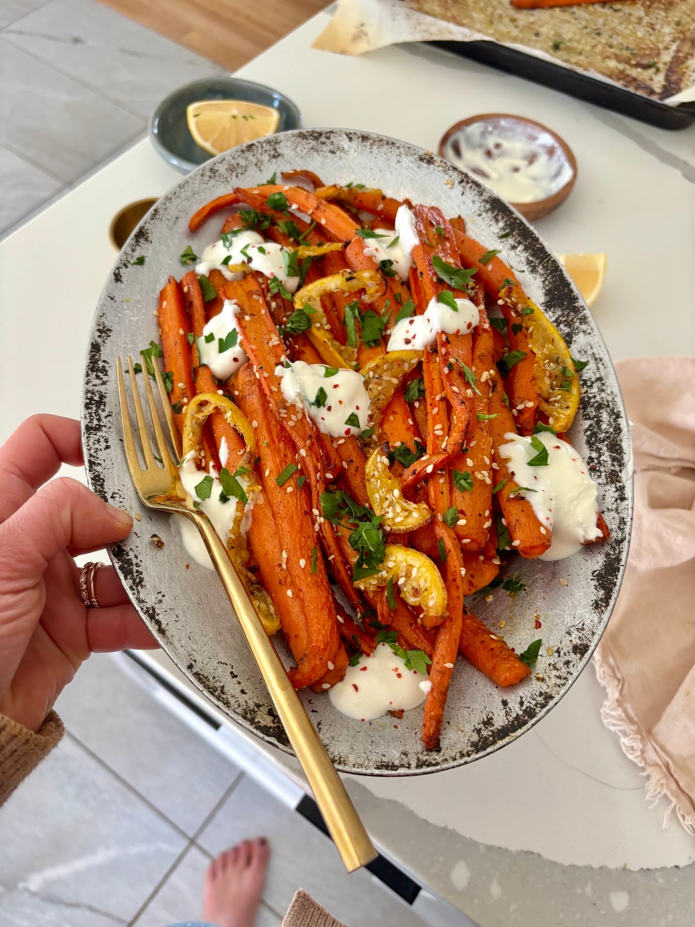 roasted carrots