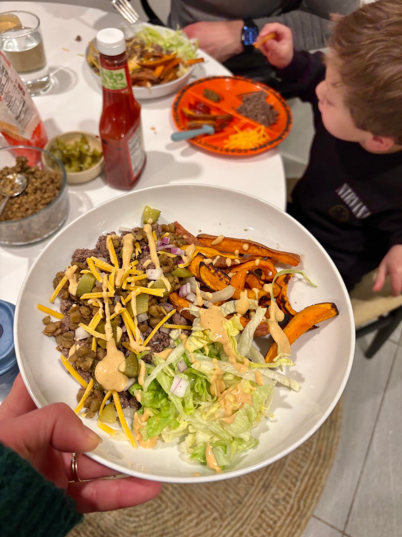 burger bowl