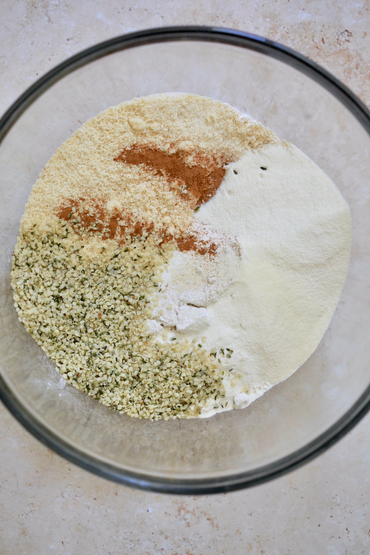 flours in bowl