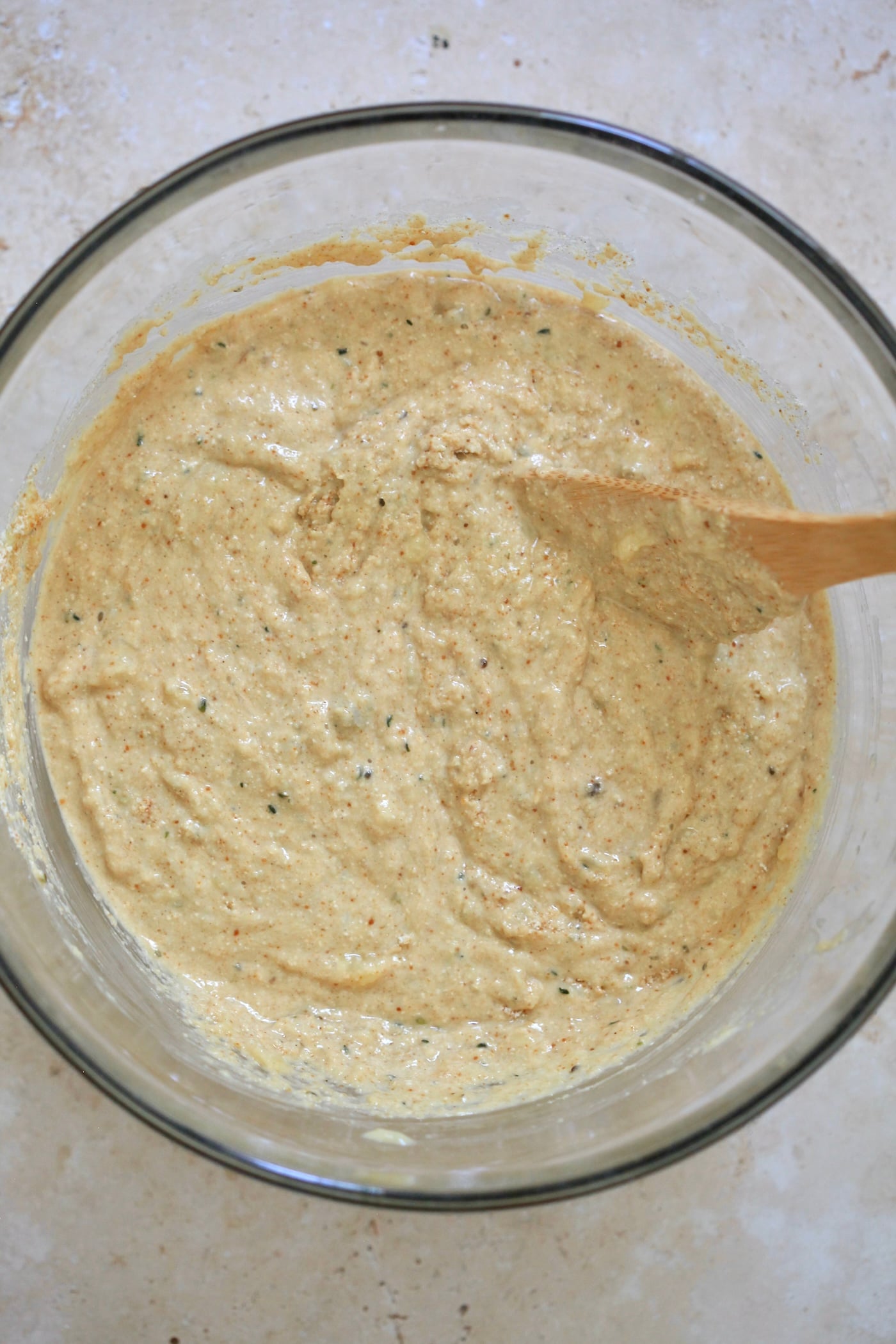 mixed muffin batter